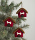 Dog Themed Christmas Decoration Set for Table Top Trees - 9 Pieces - ARCADIA HOME